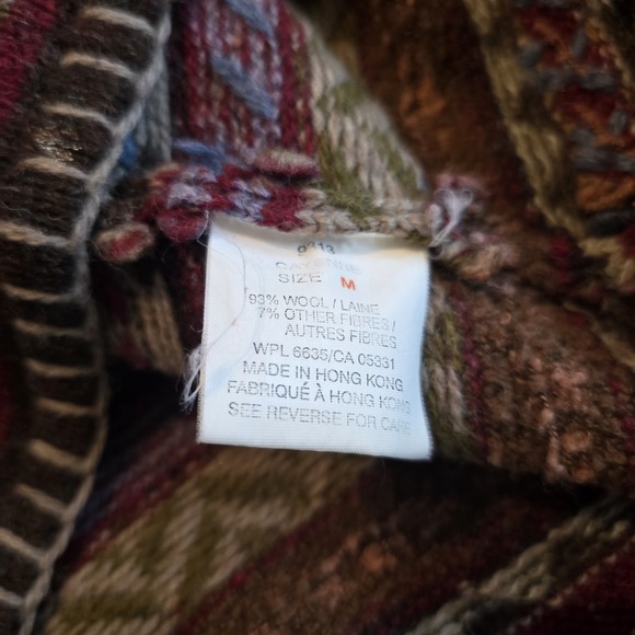 Woolrich Multicolor V-Neck Sweater - Picture 8 of 9